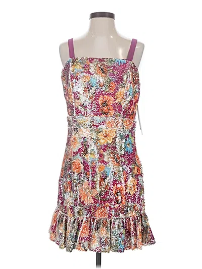 Pre-owned Aqua Cocktail Dress In Purple