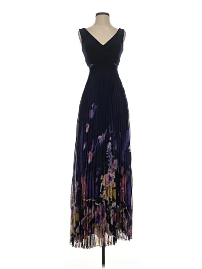 Pre-owned Aqua Cocktail Dress In Purple