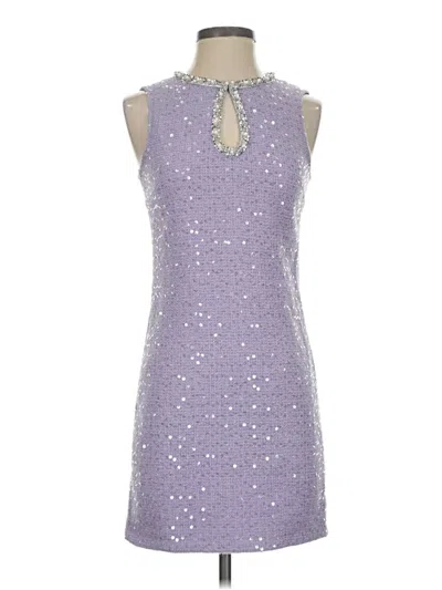 Pre-owned Aqua Cocktail Dress In Purple