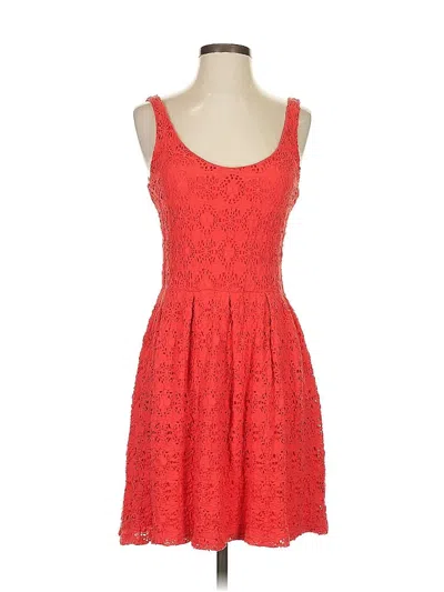 Pre-owned Aqua Cocktail Dress In Red