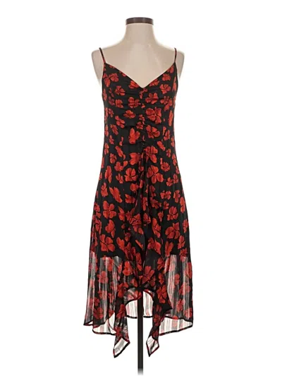 Pre-owned Aqua Cocktail Dress In Red