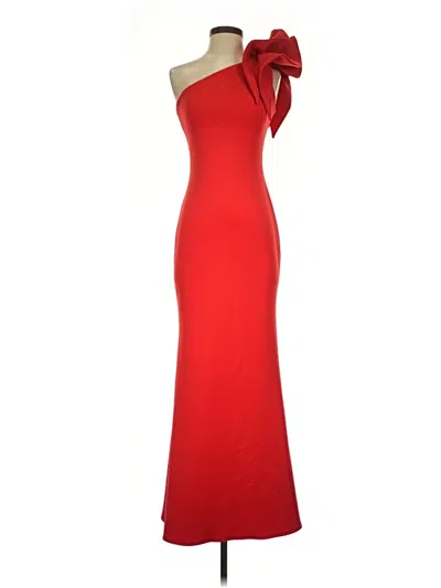 Pre-owned Aqua Cocktail Dress In Red