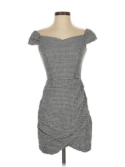 Pre-owned Aqua Cocktail Dress In Silver