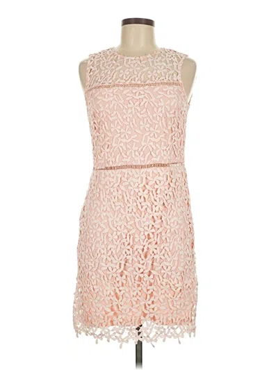 Pre-owned Aqua Cocktail Dress In Tan