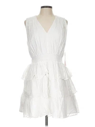 Pre-owned Aqua Cocktail Dress In White