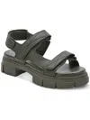 Aqua College Hux Womens Casual Open Toe Platform Sandals In Multi
