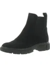 Aqua College Priya Womens Suede Zip Up Chelsea Boots In Multi