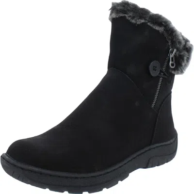 Aqua College Quinita Womens Zipper Ankle Winter & Snow Boots In Multi