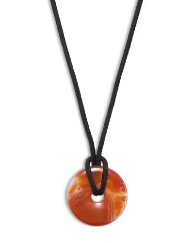 Aqua Cord Pendant Necklace, 26 - Exclusive In Black