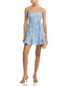 Shop Aqua Cosmo Eyelet Dress - Exclusive
