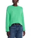 Aqua Cotton Roll Neck Sweater - Exclusive In Margarita