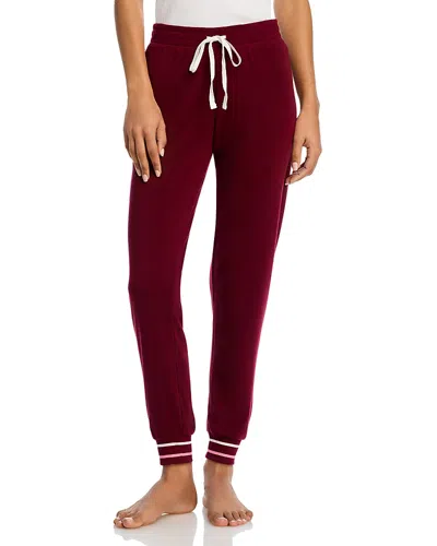 Aqua Cozychic Fleece Pajama Pants - Exclusive In Merlot