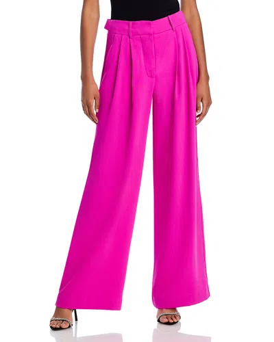 Aqua Crepe Pants - Exclusive In Pink