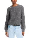 Aqua Crewneck Sweater - Exclusive In Granite