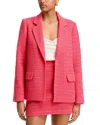 Aqua Crochet Blazer - Exclusive In Coral