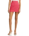 Aqua Crochet Mini Skirt - Exclusive In Coral