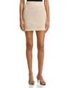 Aqua Crochet Mini Skirt - Exclusive In Natural