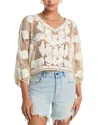 Aqua Crochet Top - Exclusive In Neutral