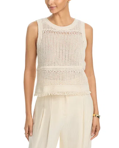 Aqua Crochet Top - Exclusive In Neutral