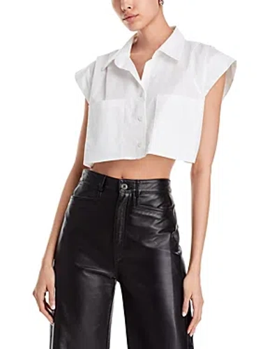 Aqua Cropped Shirt - 100% Exclusive In White