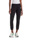 Aqua Cropped Sweatpants - Exclusive In Black