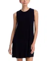 Aqua Daisy Sleeveless Dress - Exclusive In Black
