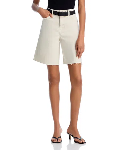 Aqua Denim Bermuda Shorts - Exclusive In Sea Salt