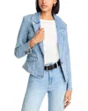 Aqua Denim Blazer - Exclusive In Blue
