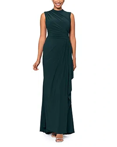 Aqua Draped Gown - 100% Exclusive In Green