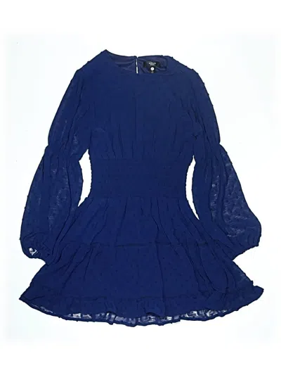 Pre-owned Aqua Kids' Dress In Blue