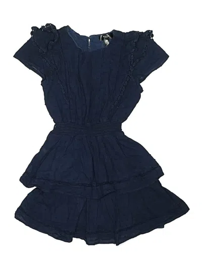 Pre-owned Aqua Kids' Dress In Blue