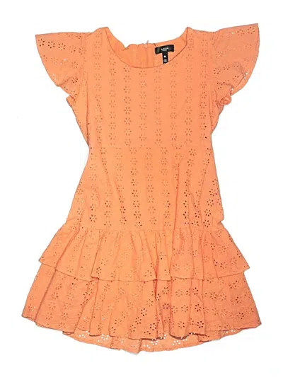 Pre-owned Aqua Kids' Dress In Orange
