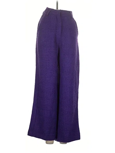 Pre-owned Aqua Dress Pants In Purple