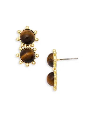 Aqua Drop Earrings - Exclusive In Gold