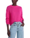 Aqua Drop Shoulder Sweatshirt - Exclusive In Hyper Pink