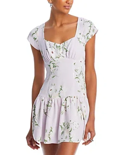 Aqua Drop Waist Floral Dress - 100% Exclusive In Lavender