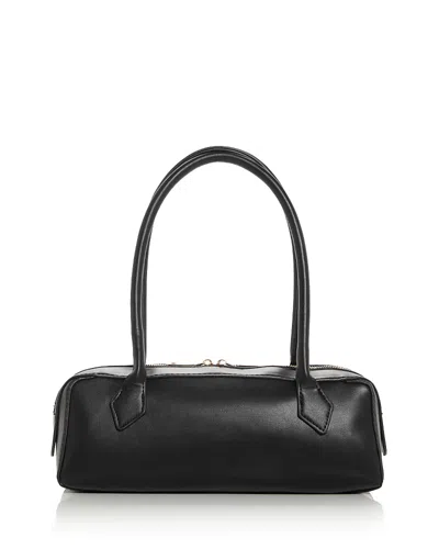 Aqua East West Medium Shoulder Bag - Exclusive In Black