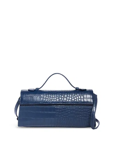 Aqua East West Top Handle Bag - Exclusive In Blue