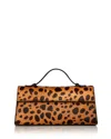 Aqua East West Top Handle Bag - Exclusive In Leopard
