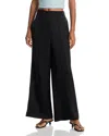 Aqua Elastic Waist Pants - Exclusive In Black