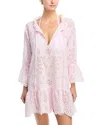 Aqua Embroidered Cover-up Dress - Exclusive In Pink