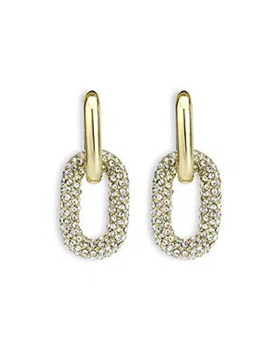 Aqua Eno Pave Link Drop Earrings - 100% Exclusive In Gold