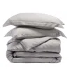 Aqua Eucalyptus Duvet Cover Set, King In Dove