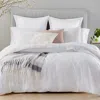 Aqua Eucalyptus Duvet Cover Set, King In Snow