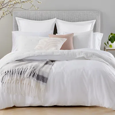 Aqua Eucalyptus Duvet Cover Set, King In Snow