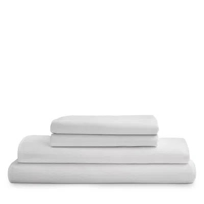 Aqua Eucalyptus Sheet Set, King - Exclusive In Snow White