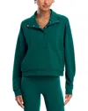 Aqua Everywhere Henley Sweatshirt - Exclusive In Green