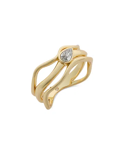 Aqua Faux Stack Rings - Exclusive