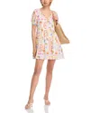 Aqua Fish Easy Mini Dress - Exclusive In Multi