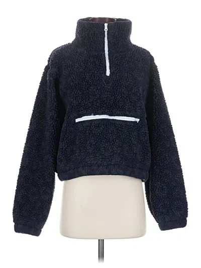 Pre-owned Aqua Fleece Jacket In Blue